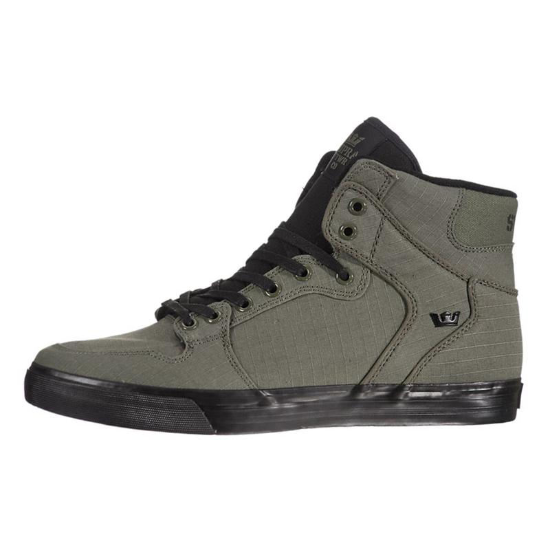 Supra VAIDER Sneaker High Damen Grün Lagerverkauf JZHVK8719